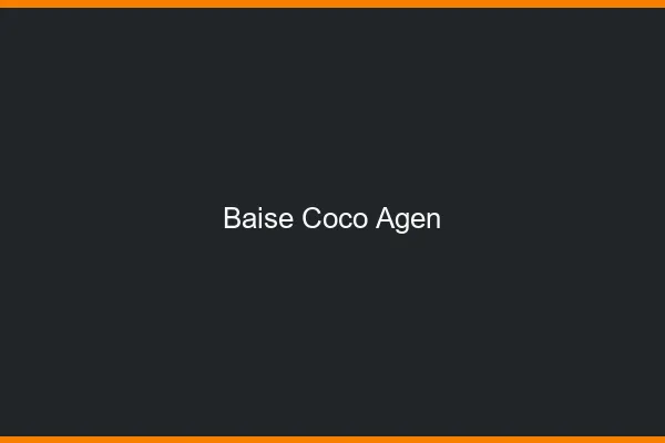 Baise Coco Agen