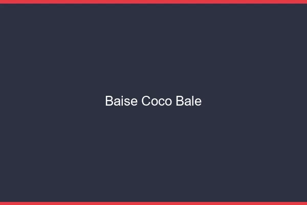 Baise Coco Bâle