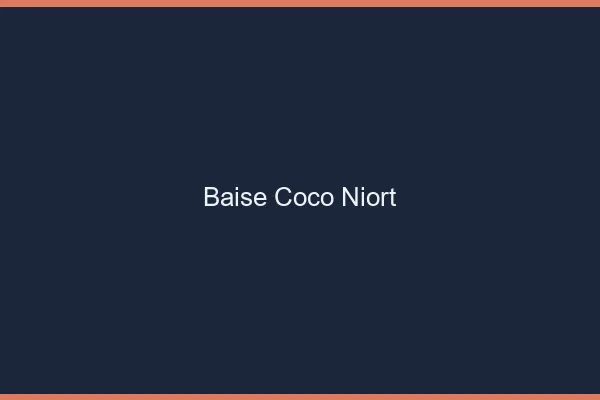 Baise Coco Niort