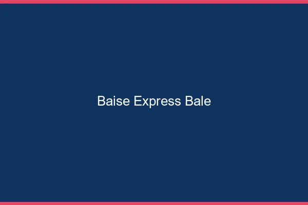 Baise Express Bâle