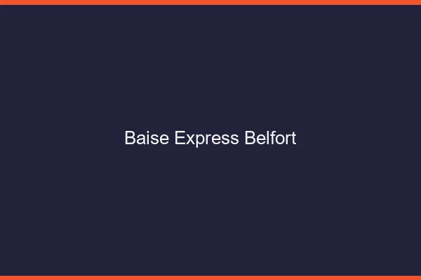 Baise Express Belfort