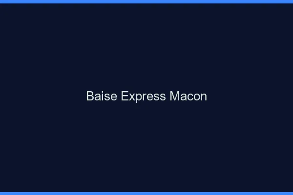 Baise Express Mâcon