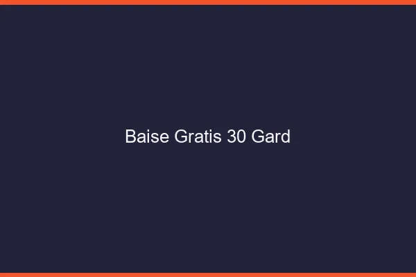 Baise GratisGard