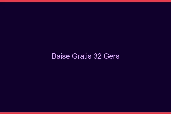 Baise GratisGers