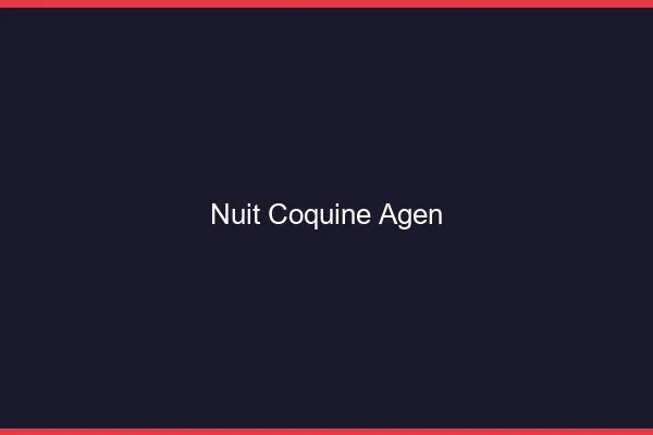 Nuit Coquine Agen