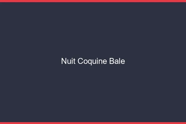 Nuit Coquine Bâle