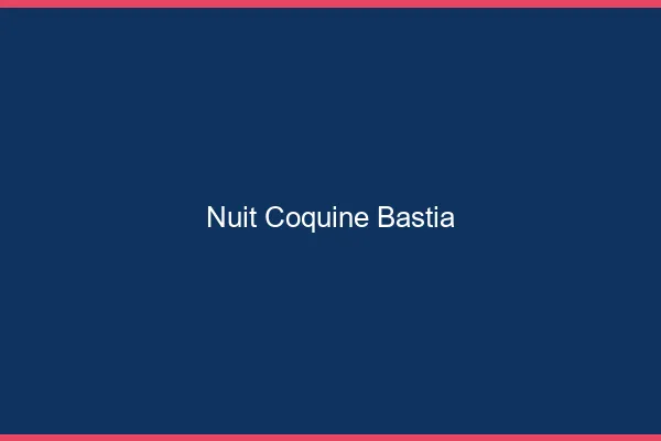 Nuit Coquine Bastia