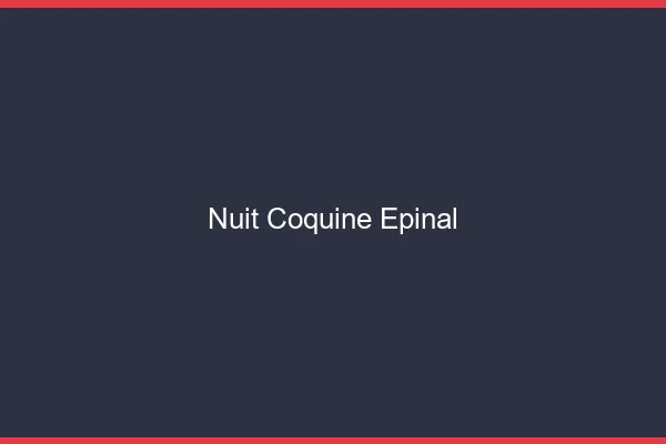Nuit Coquine Épinal