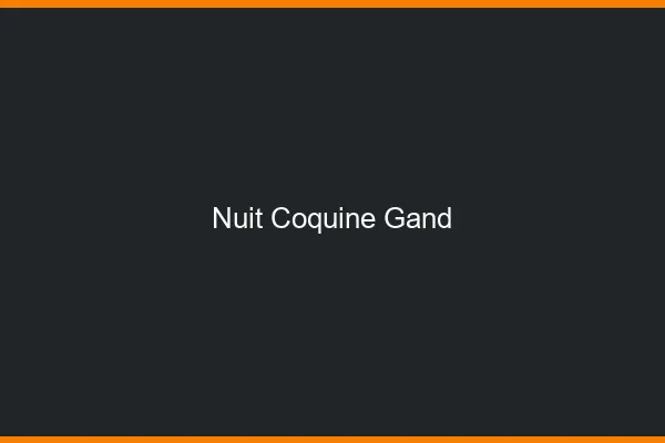 Nuit Coquine Gand