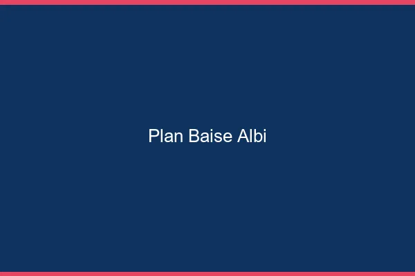 Plan Baise Albi