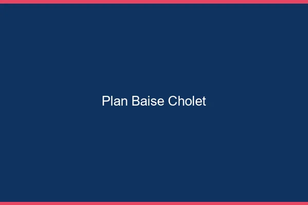 Plan Baise Cholet