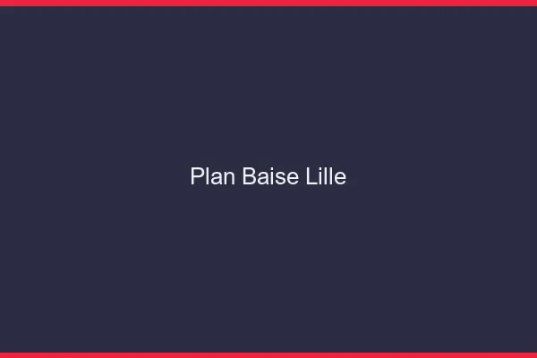Plan Baise Lille