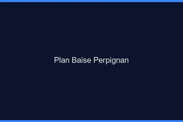Plan Baise Perpignan