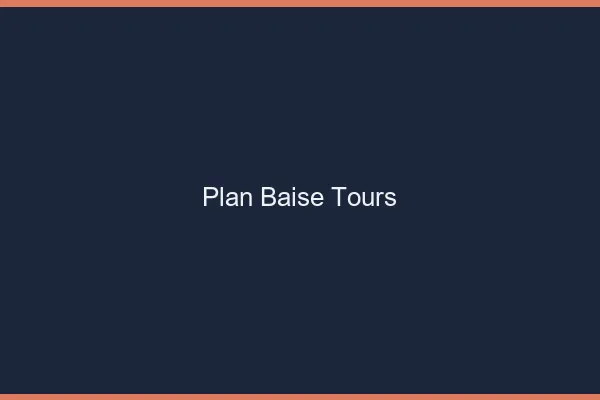 Plan Baise Tours
