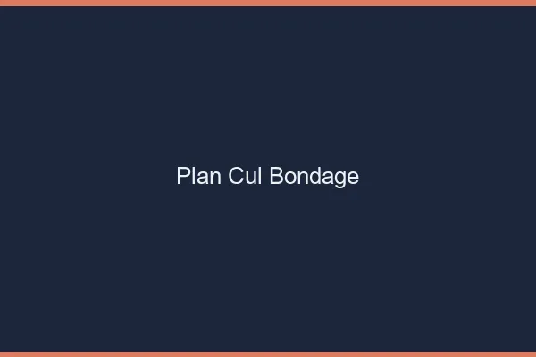 Plan Cul Bondage