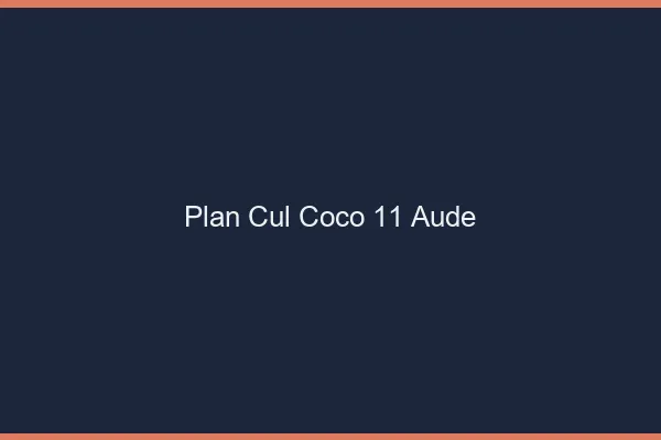 Plan Cul Coco Aude