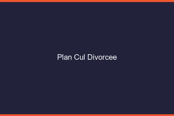 Plan Cul Divorcée