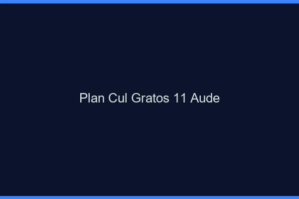 Plan Cul Gratos Aude