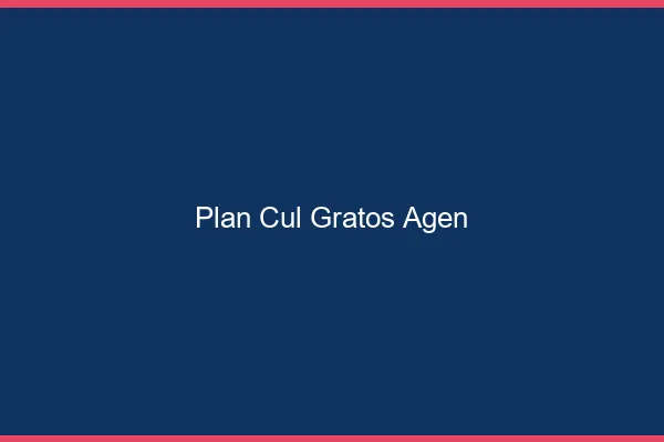 Plan Cul Gratos Agen