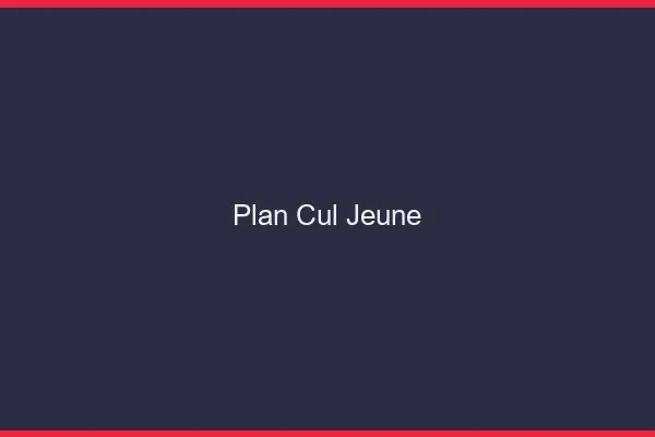 Plan Cul Jeune