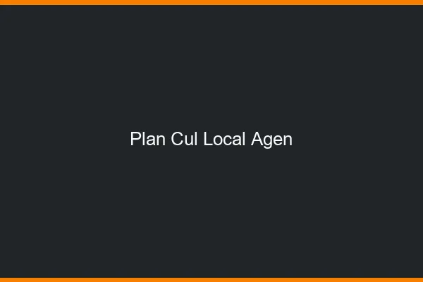 Plan Cul Local Agen