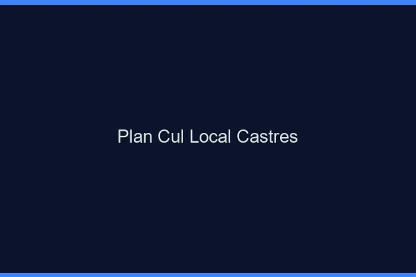 Plan Cul Local Castres
