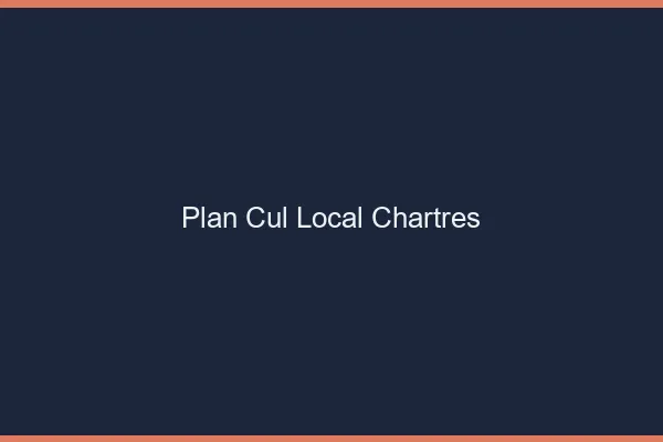 Plan Cul Local Chartres