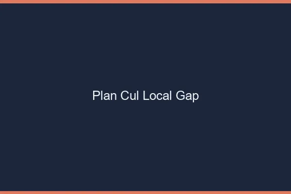 Plan Cul Local Gap