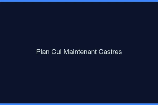 Plan Cul Maintenant Castres