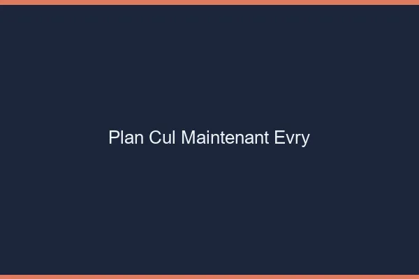 Plan Cul Maintenant Évry