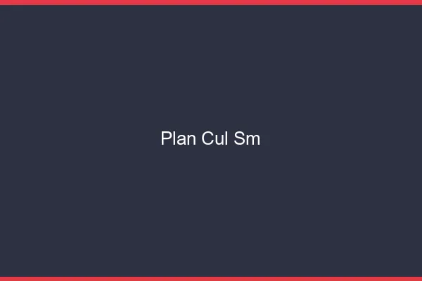 Plan Cul SM