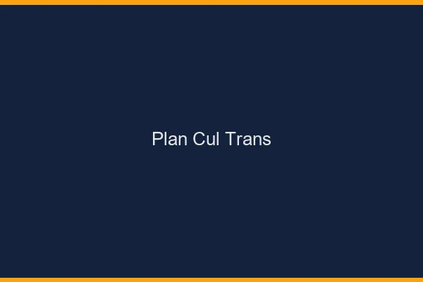 Plan Cul Trans