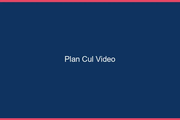 Plan Cul Vidéo