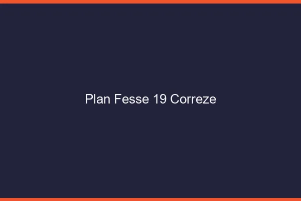 Plan FesseCorreze