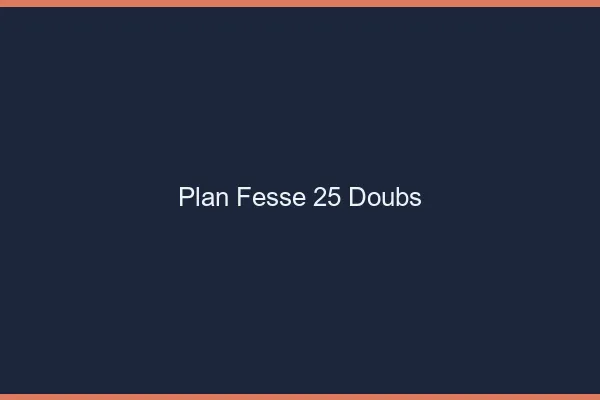 Plan FesseDoubs