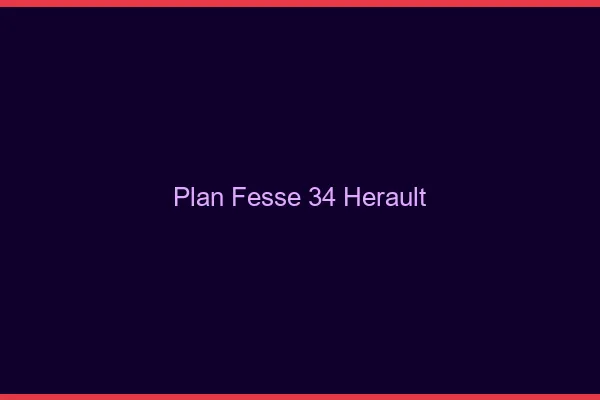 Plan FesseHerault