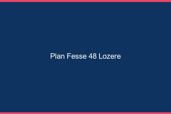 Plan FesseLozere