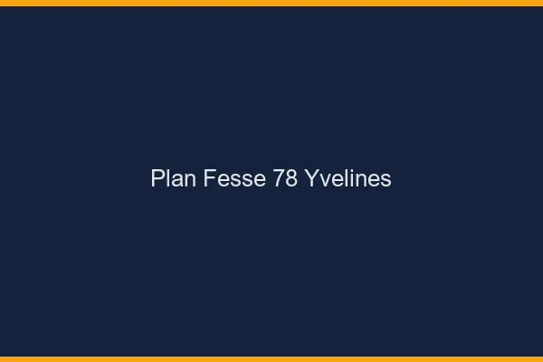 Plan FesseYvelines
