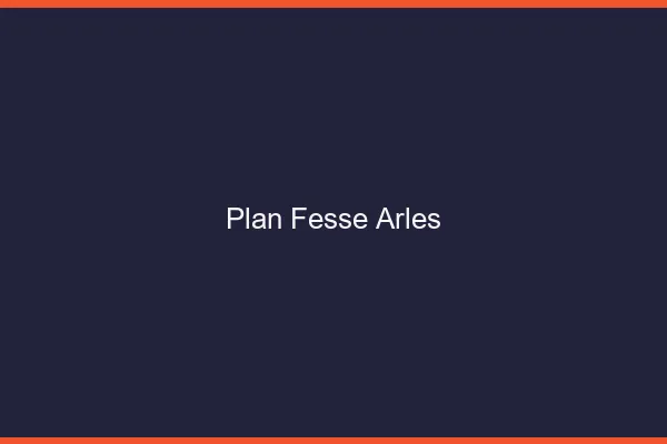 Plan FesseArles