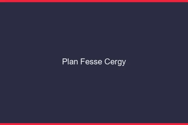 Plan FesseCergy