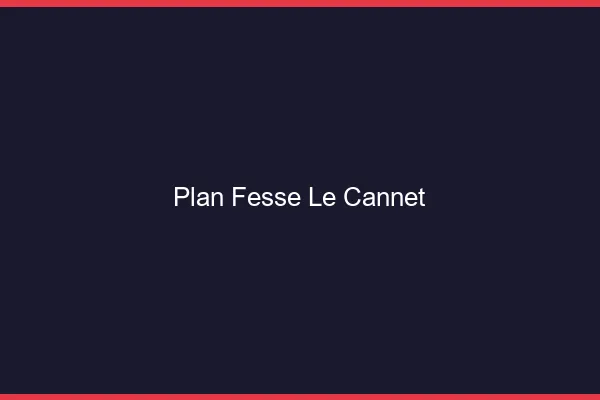 Plan FesseLe Cannet