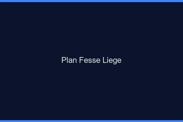 Plan FesseLiège