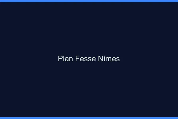 Plan FesseNîmes