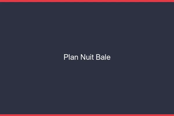 Plan Nuit Bâle