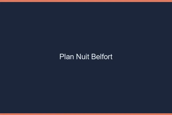 Plan Nuit Belfort