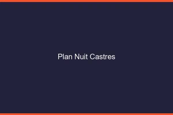 Plan Nuit Castres