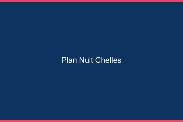 Plan Nuit Chelles