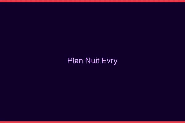 Plan Nuit Évry