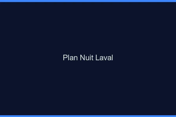 Plan Nuit Laval