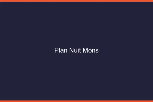 Plan Nuit Mons